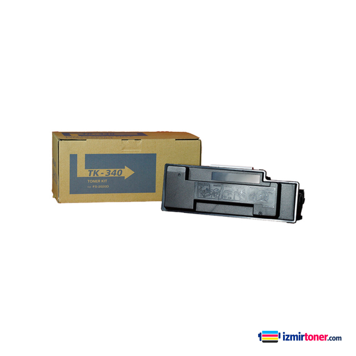 KYOCERA TK-340XL (Ultrafine) (325Gr) Yüksek Kapasite (12.000 Sayfa)