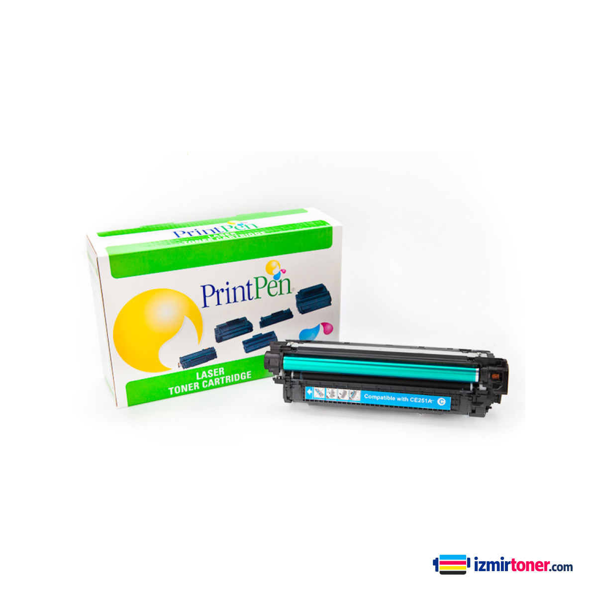 HP CE251A,CE401A & CANON CRG-723 Cyan (7.000 Sayfa)