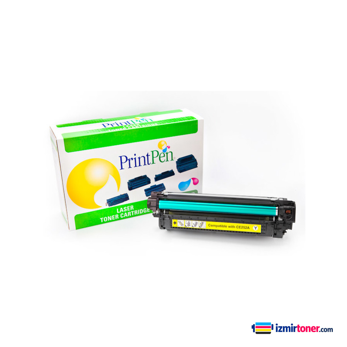 HP CE252A,CE402A & CANON CRG-723 Yellow (7.000 Sayfa)