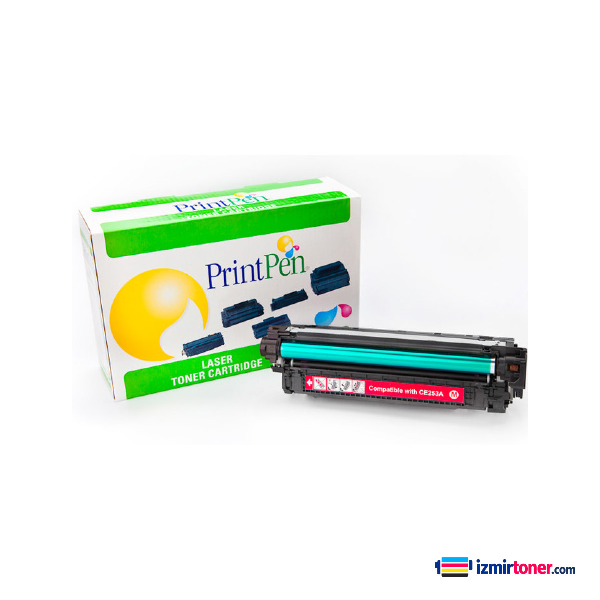 HP CE253A,CE403A & CANON CRG-723 Magenta (7.000 Sayfa)