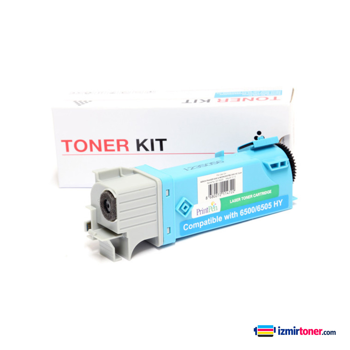 XEROX PHASER 6500 Cyan (106R01601) Yüksek Kapasite (2.500 Sayfa)