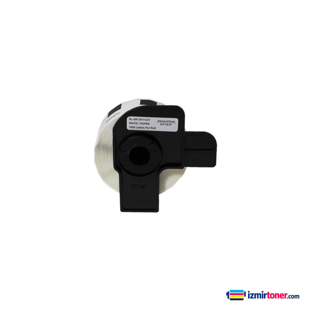 BROTHER P-Touch DK-11221 KARE ETIKET (1000 Adet/Rulo) (23mm x 23mm)