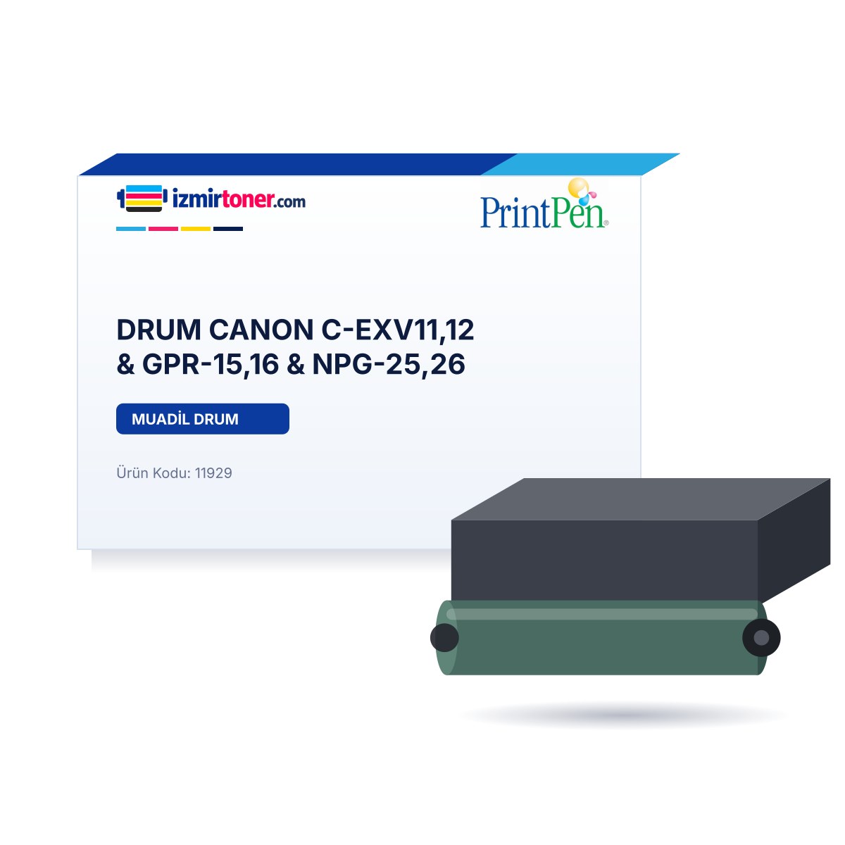 DRUM CANON C-EXV11,12 & GPR-15,16 & NPG-25,26 görsel 1
