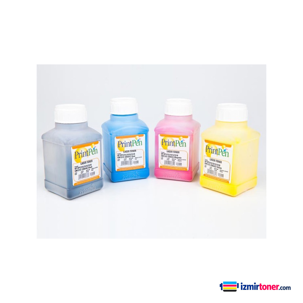 COLOR TONER HP CHEMICAL Yellow 50Gr. görsel 1