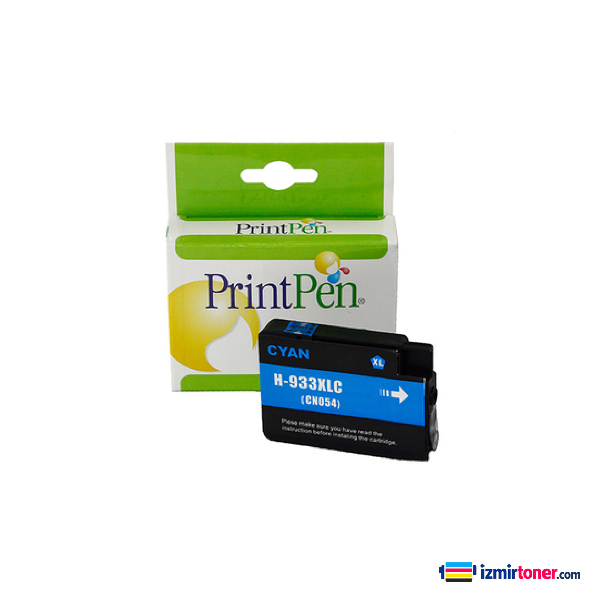 HP 933XL (CN054AN) Cyan Yüksek Kapasite (17,0ml.)