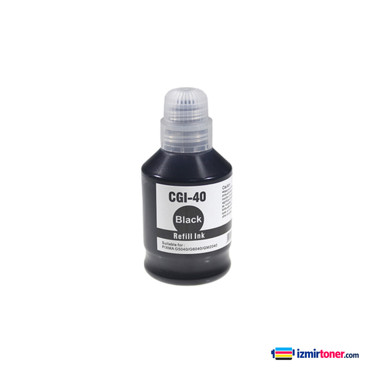 CANON GI-40 Black Mürekkep (170ml./Şişe) görsel 1