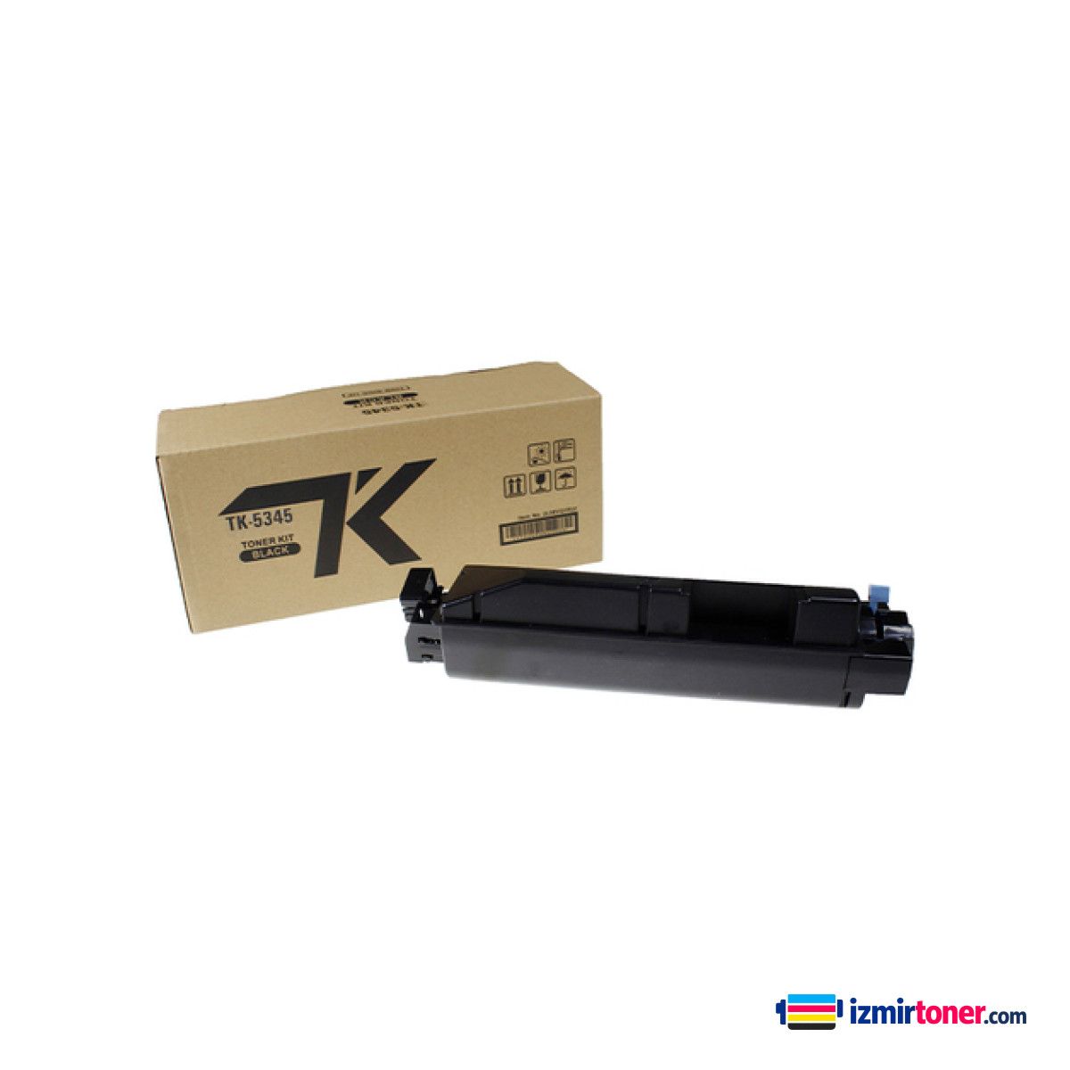 KYOCERA TK-5345 Black (340Gr) (17.000 Sayfa) (Japon Toner) görsel 1