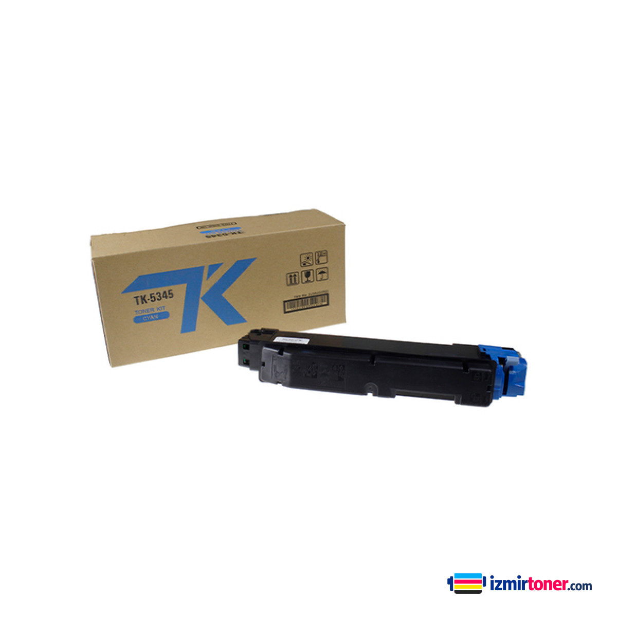 KYOCERA TK-5345 Cyan (150Gr) (9.000 Sayfa) (Japon Toner)