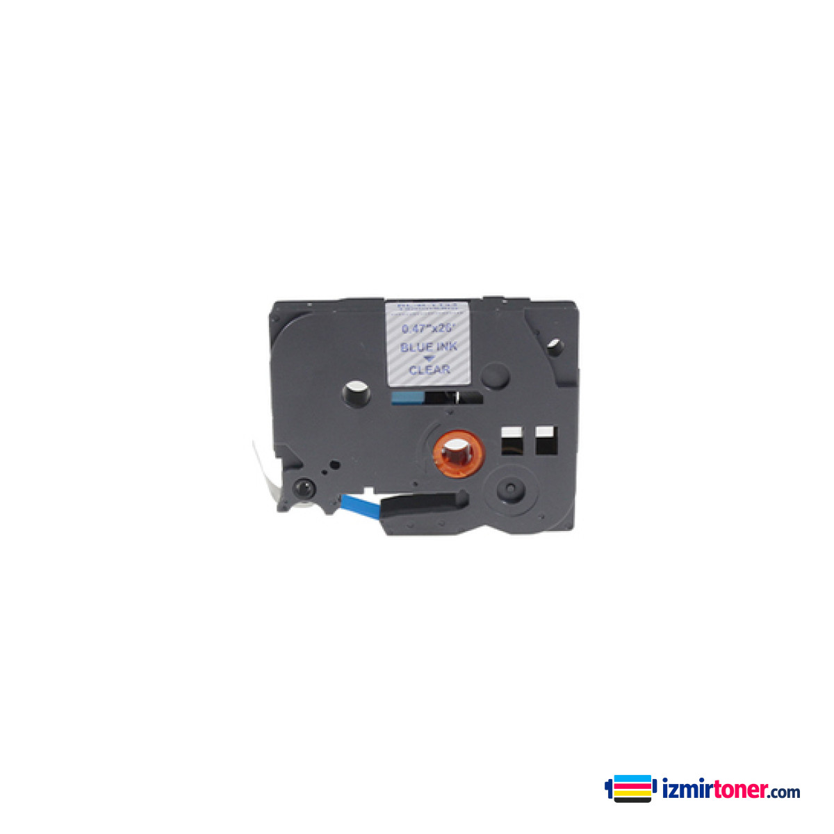 BROTHER P-Touch TZE-133 SEFFAF ETIKETE MAVI (12mm x 8m)