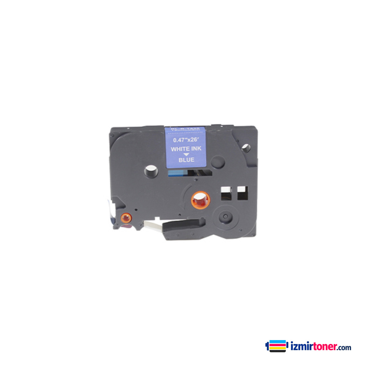BROTHER P-Touch TZE-535 MAVI ETIKETE BEYAZ (12mm x 8m)