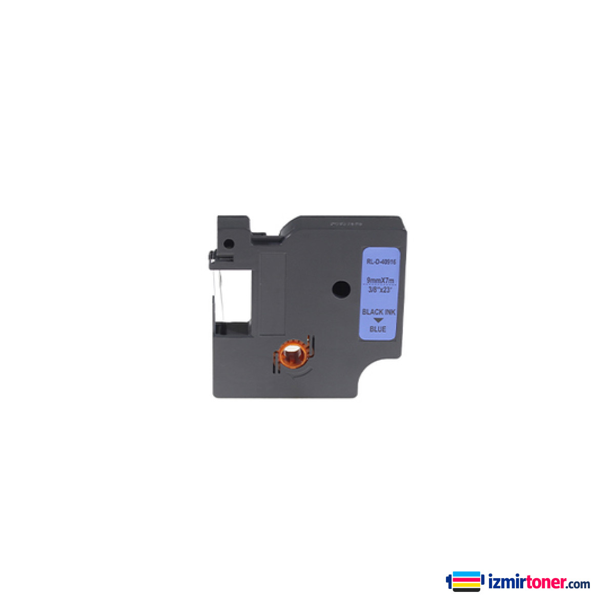 DYMO D1 40916 MAVI ETIKETE SIYAH (9mm x 7m)