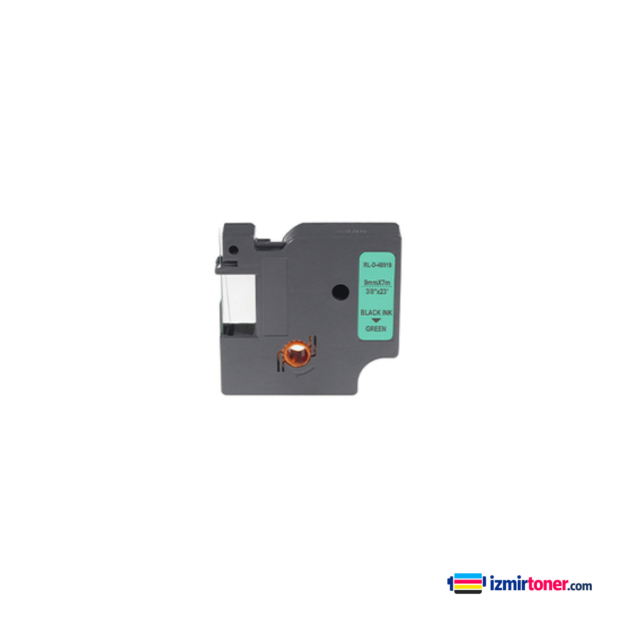 DYMO D1 40919 YESIL ETIKETE SIYAH (9mm x 7m)