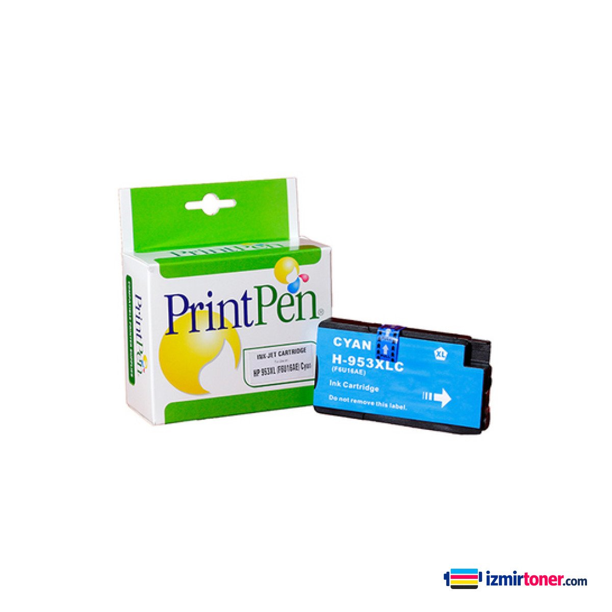 HP 953XL (F6U16AE) Cyan Yüksek Kapasite (27,0ml.)