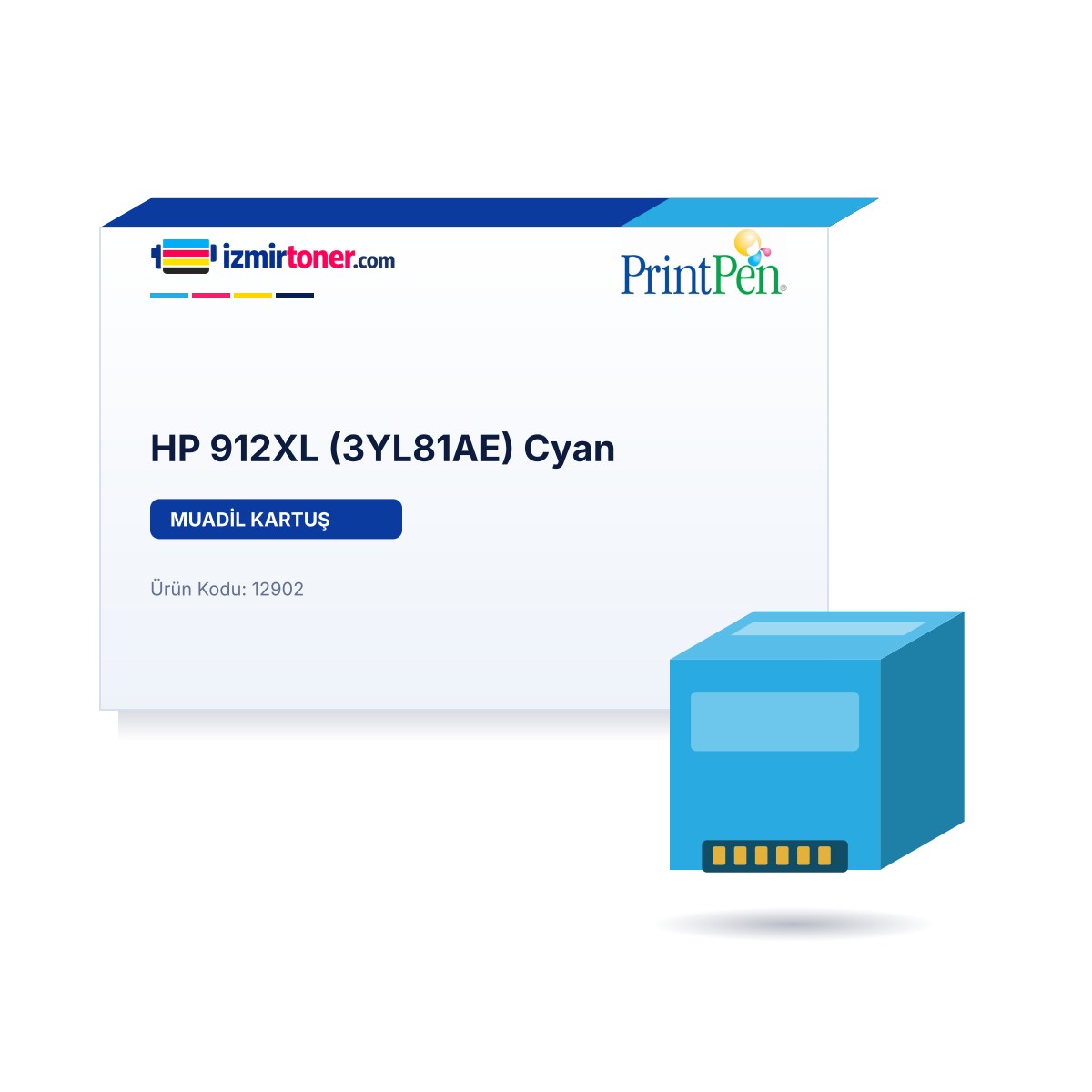 HP 912XL (3YL81AE) Cyan