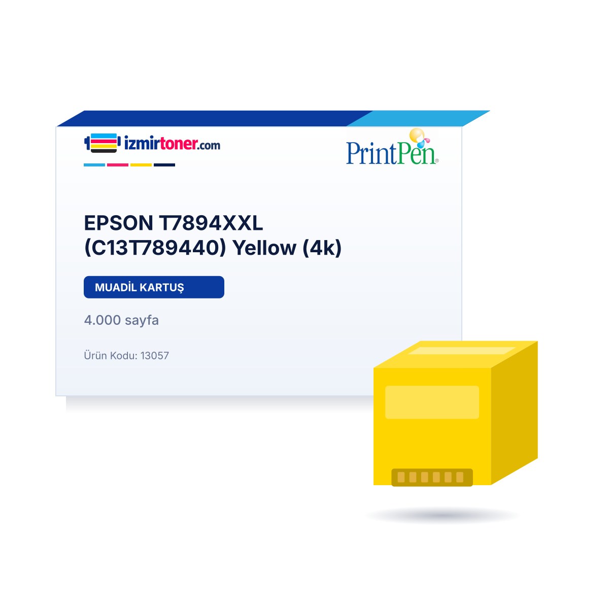 EPSON T7894XXL (C13T789440) Yellow (4.000 Sayfa)
