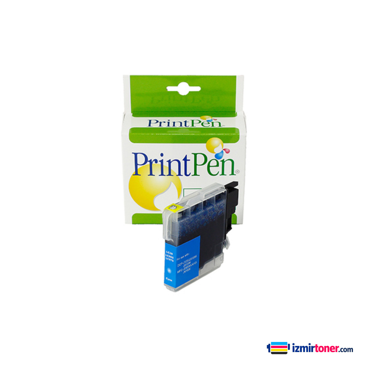 BROTHER LC-39C,985C Cyan Yüksek Kapasite (19,0 ml.)