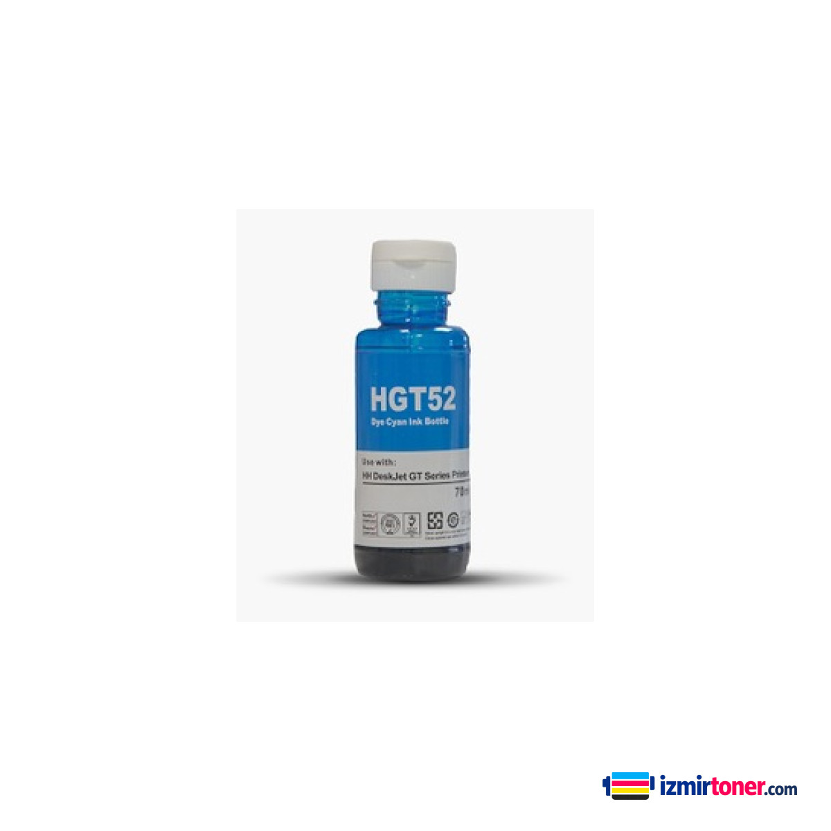 HP GT52XL (M0H54AE) Cyan Mürekkep (70ml./Şişe)