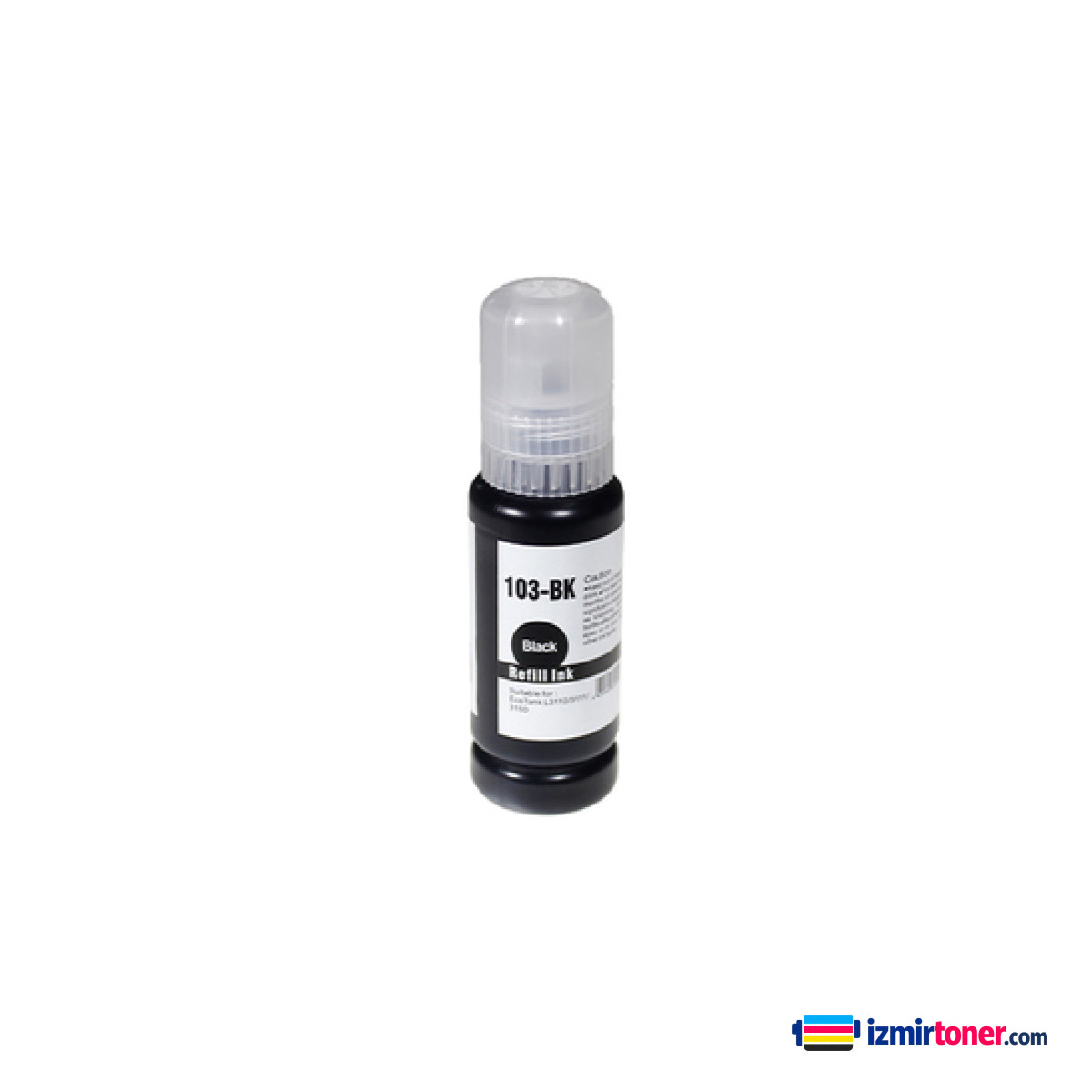 EPSON 103 (C13T00S14A) Black Mürekkep 70ml./Şişe