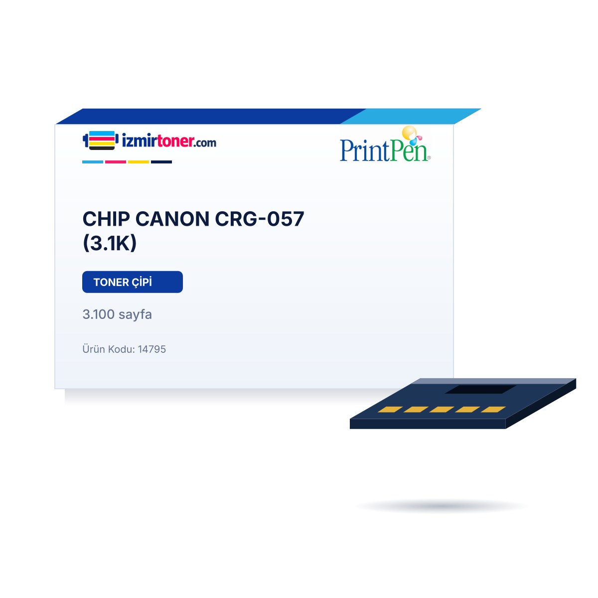 CHIP CANON CRG-057 (3.100 Sayfa)
