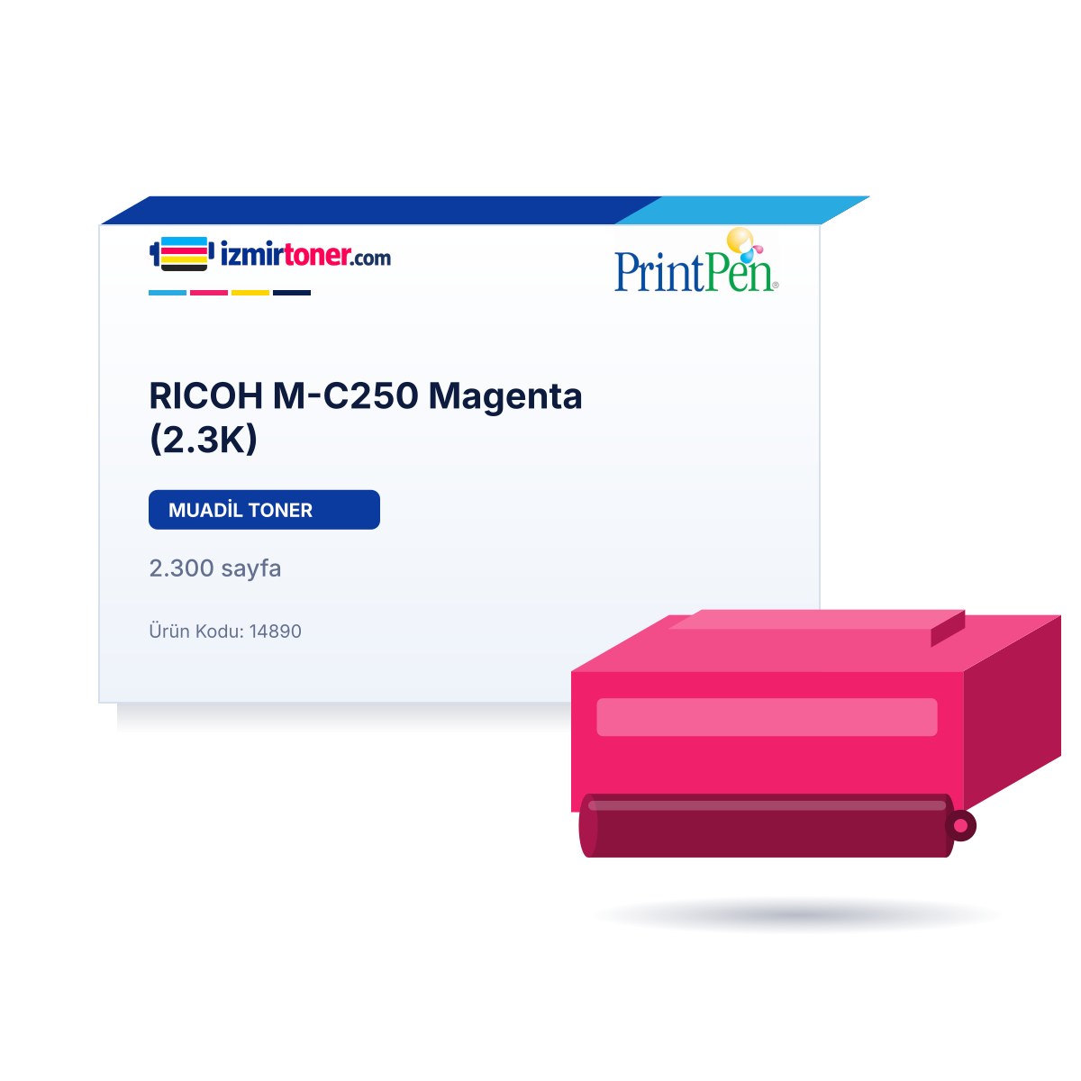 RICOH M-C250 Magenta (2.300 Sayfa)