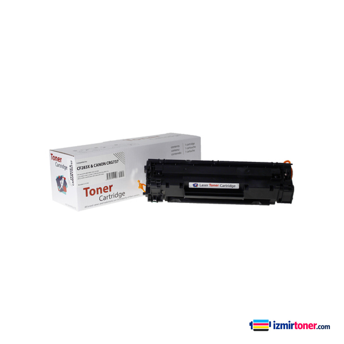 XBox HP CF283X (83X) & CANON CRG-737 (Koli Bazında) (2.400 Sayfa)