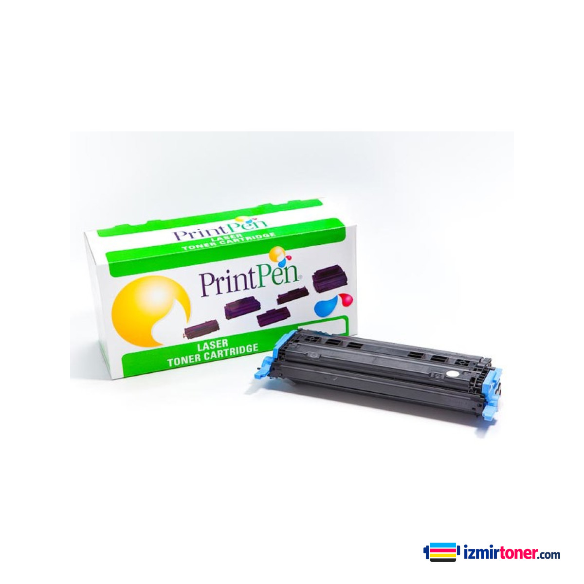 HP Q6001A (124A) & CANON CRG-707C Cyan Remanufactured (2.000 Sayfa)