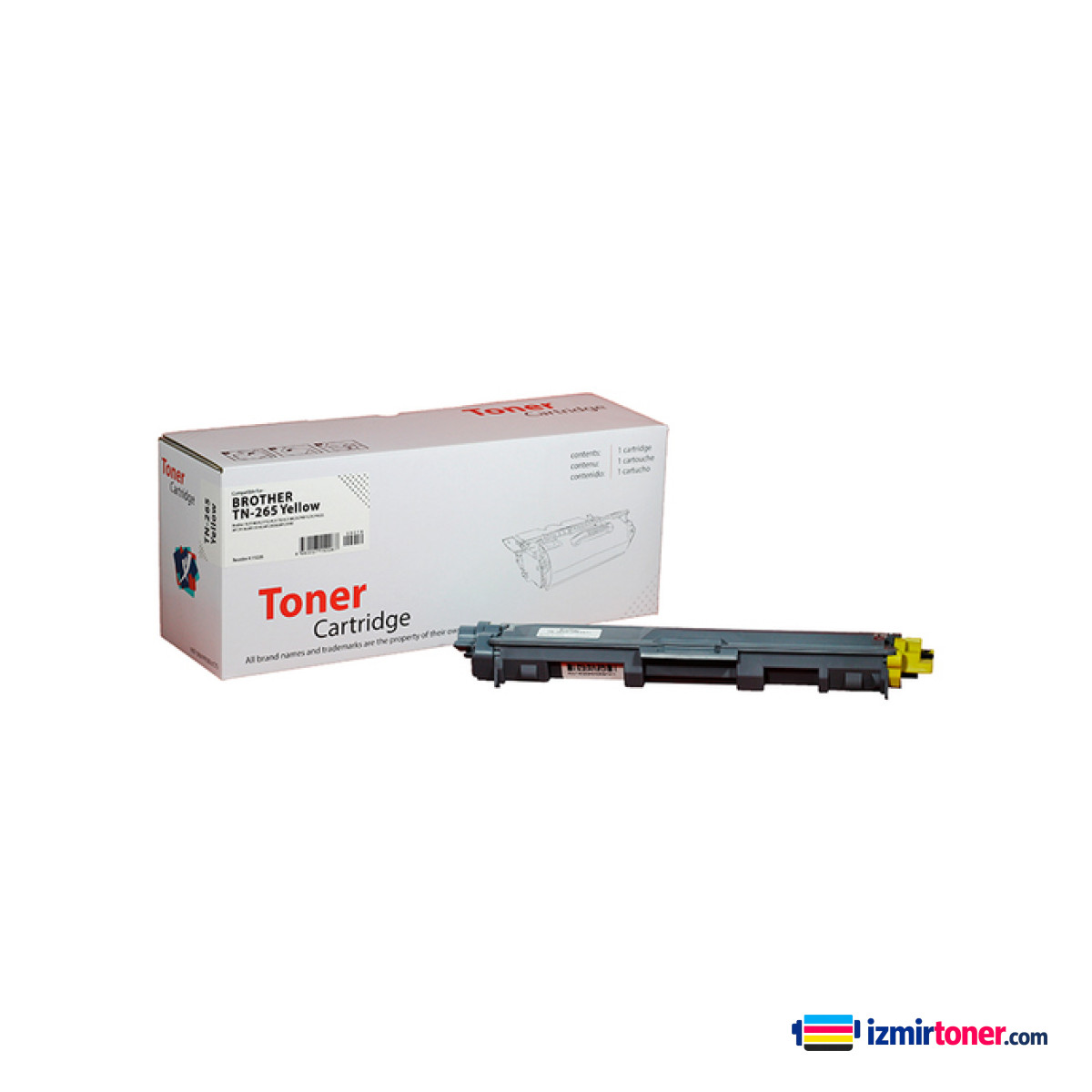 XBox BROTHER TN-261Y (TN-265) Yellow Yüksek Kapasite (2.200 Sayfa)
