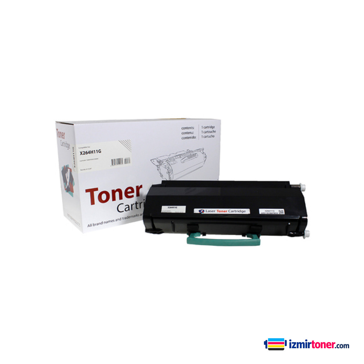 XBox LEXMARK X264 (X264H11G) Yüksek Kapasite (9.000 Sayfa)