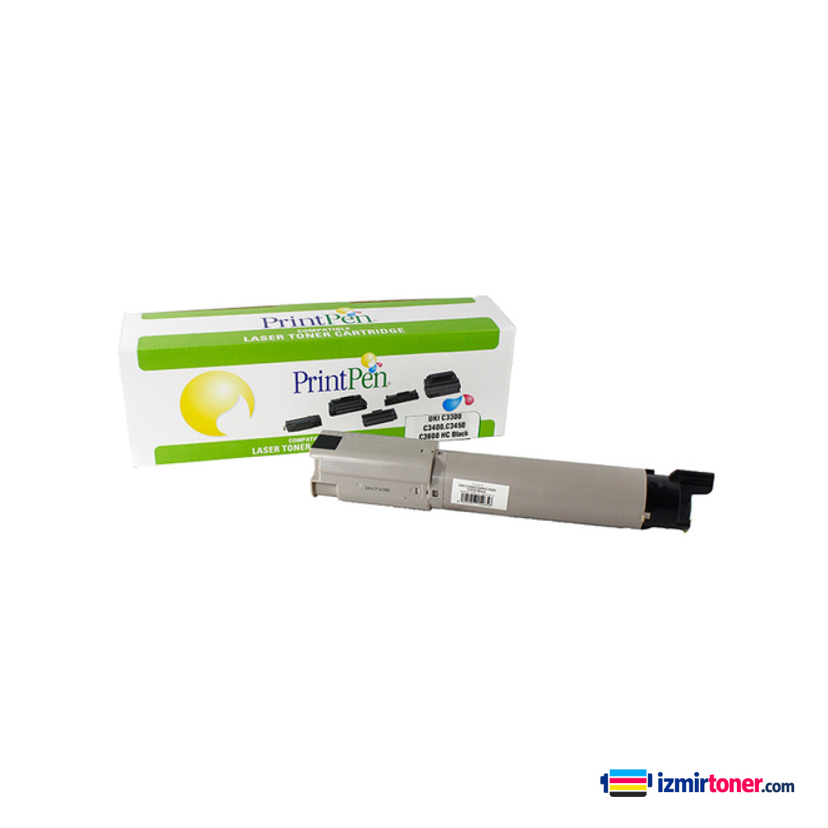 OKI C3300 Black (43459348) Yüksek Kapasite (2.500 Sayfa)