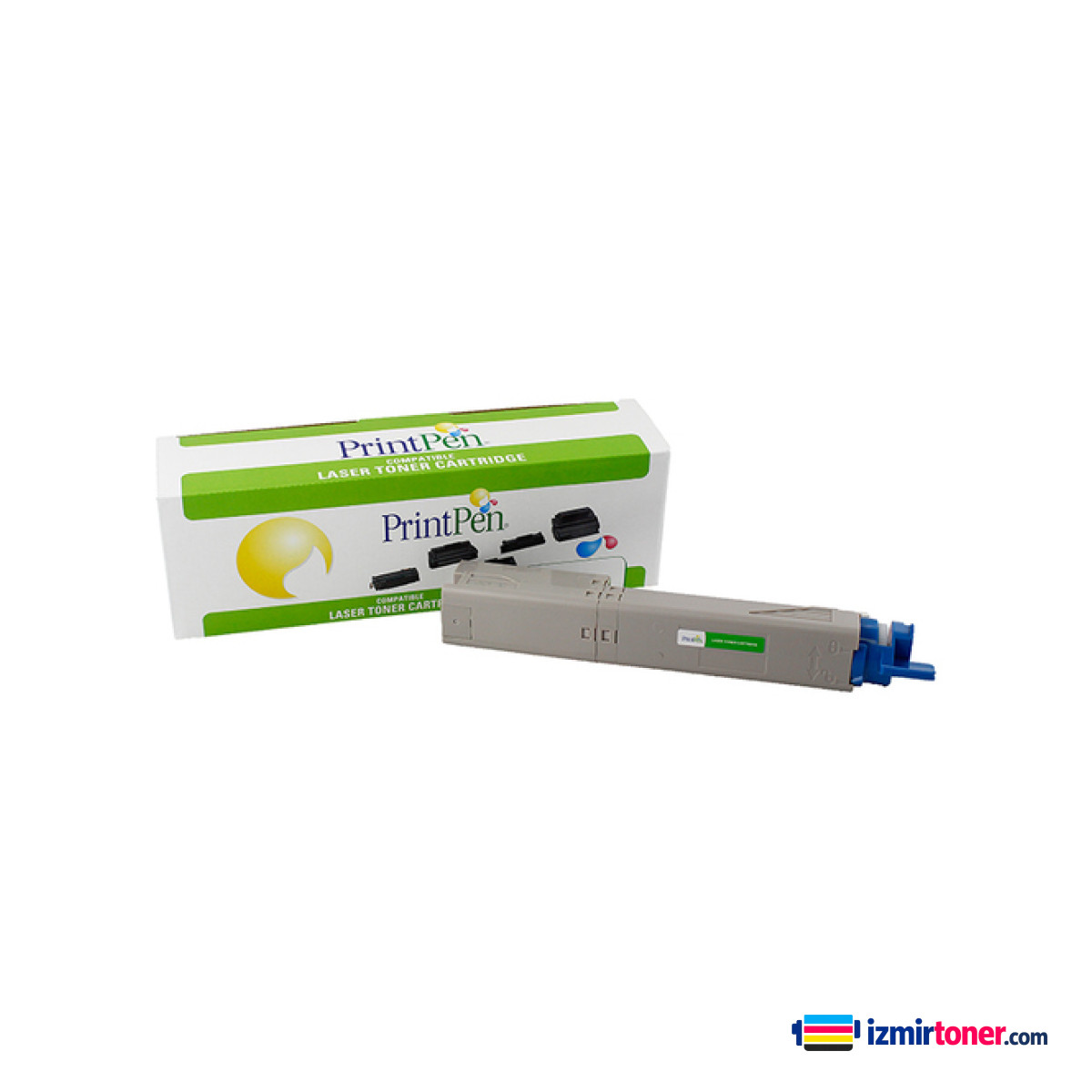 OKI C3300 Cyan (43459347) Yüksek Kapasite (2.500 Sayfa)