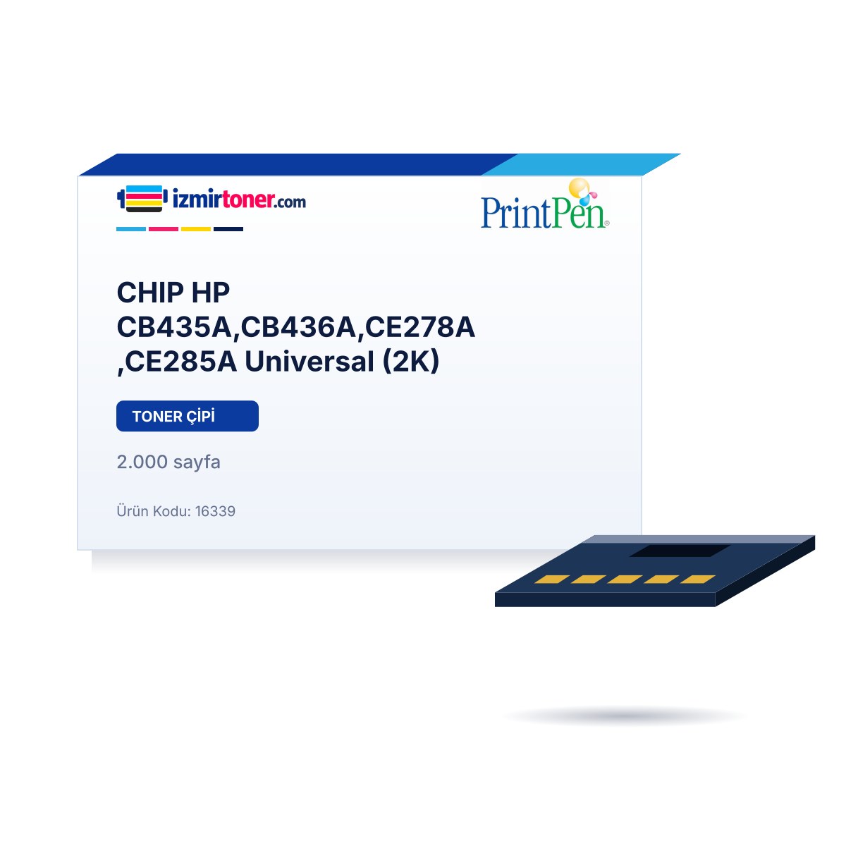 CHIP HP CB435A,CB436A,CE278A,CE285A Universal (2.000 Sayfa)