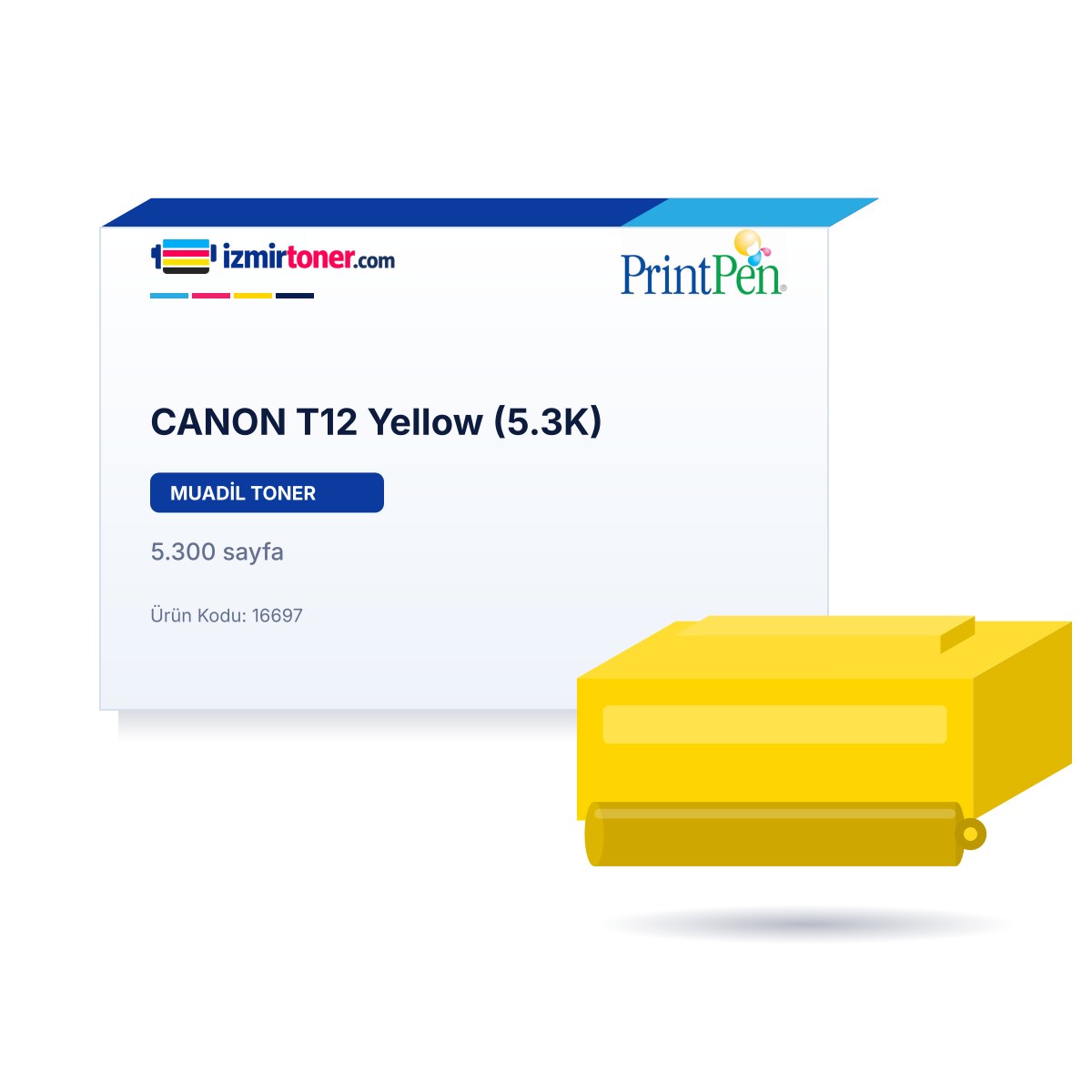 CANON T12 Yellow (5.300 Sayfa)
