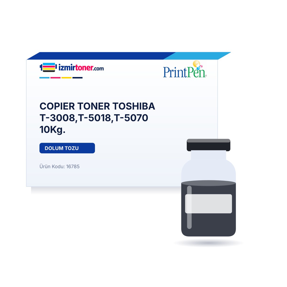 COPIER TONER TOSHIBA T-3008,T-5018,T-5070 10Kg.