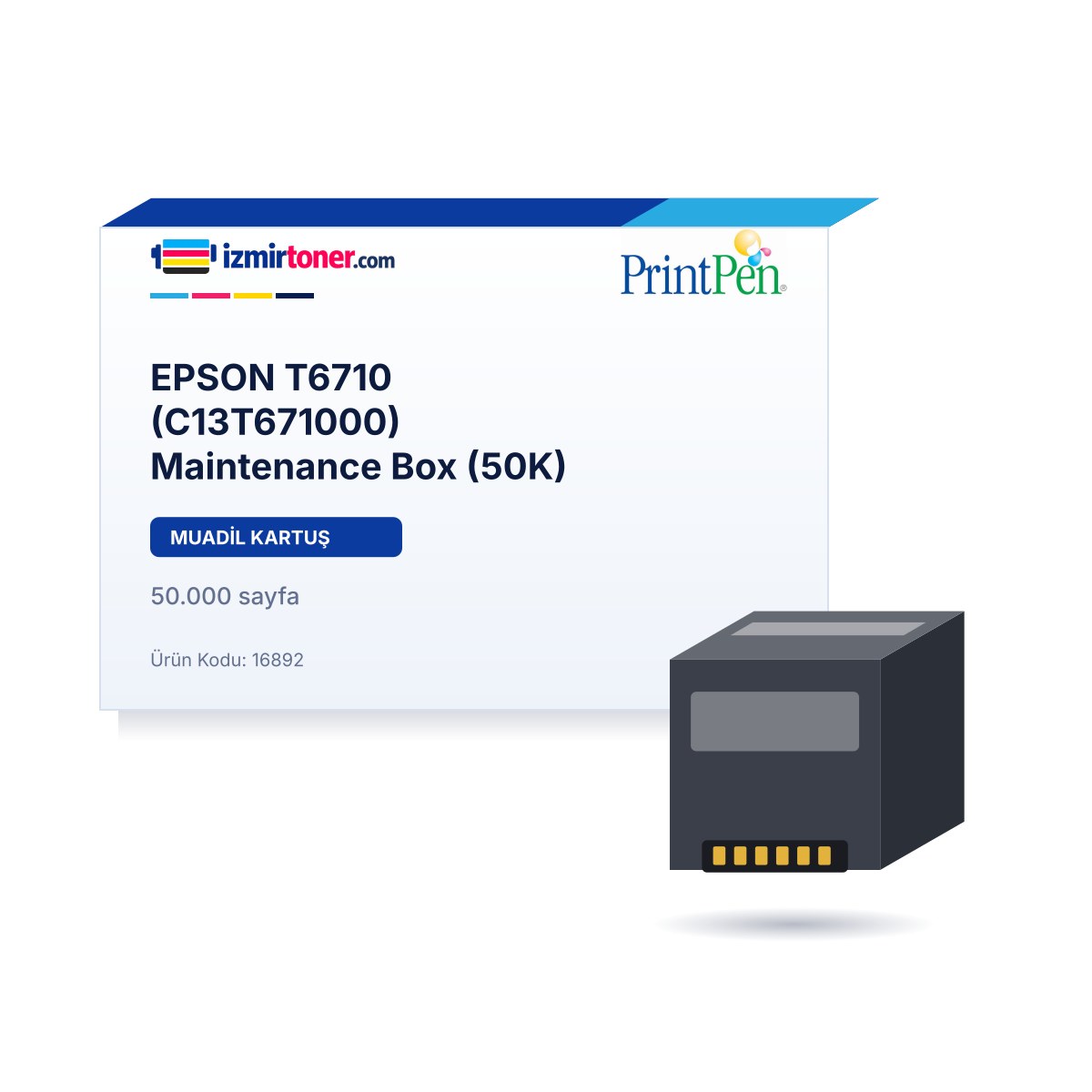 EPSON T6710 (C13T671000) Maintenance Box (50.000 Sayfa)