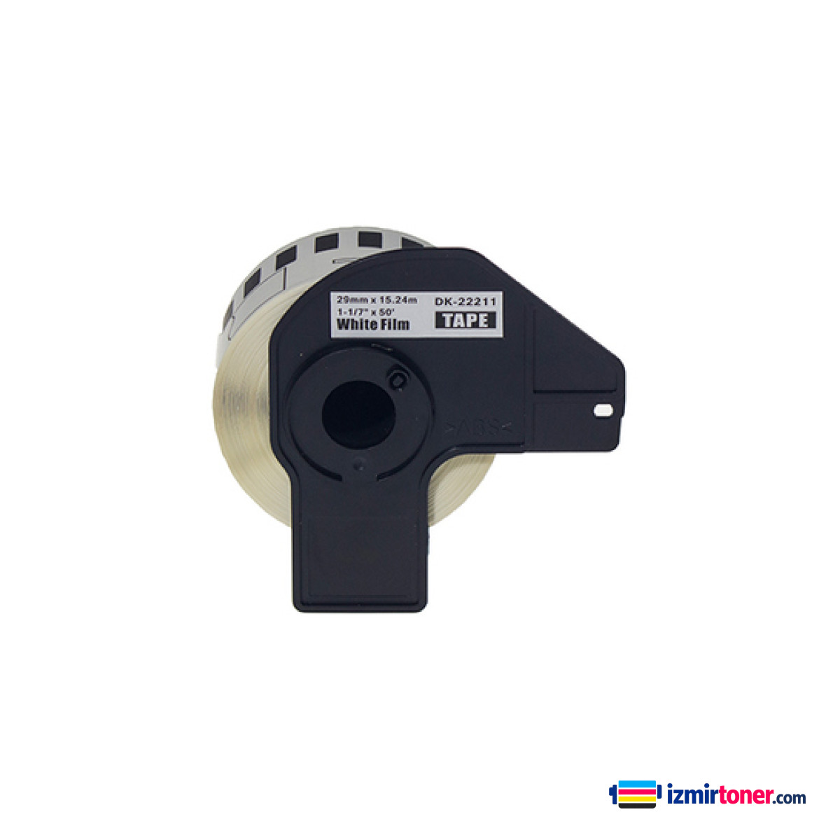 BROTHER P-Touch DK-22211 DAYANIKLI SÜREKLI FILM YÜZEYLI BEYAZ ETIKET (29mm x 15,24m)
