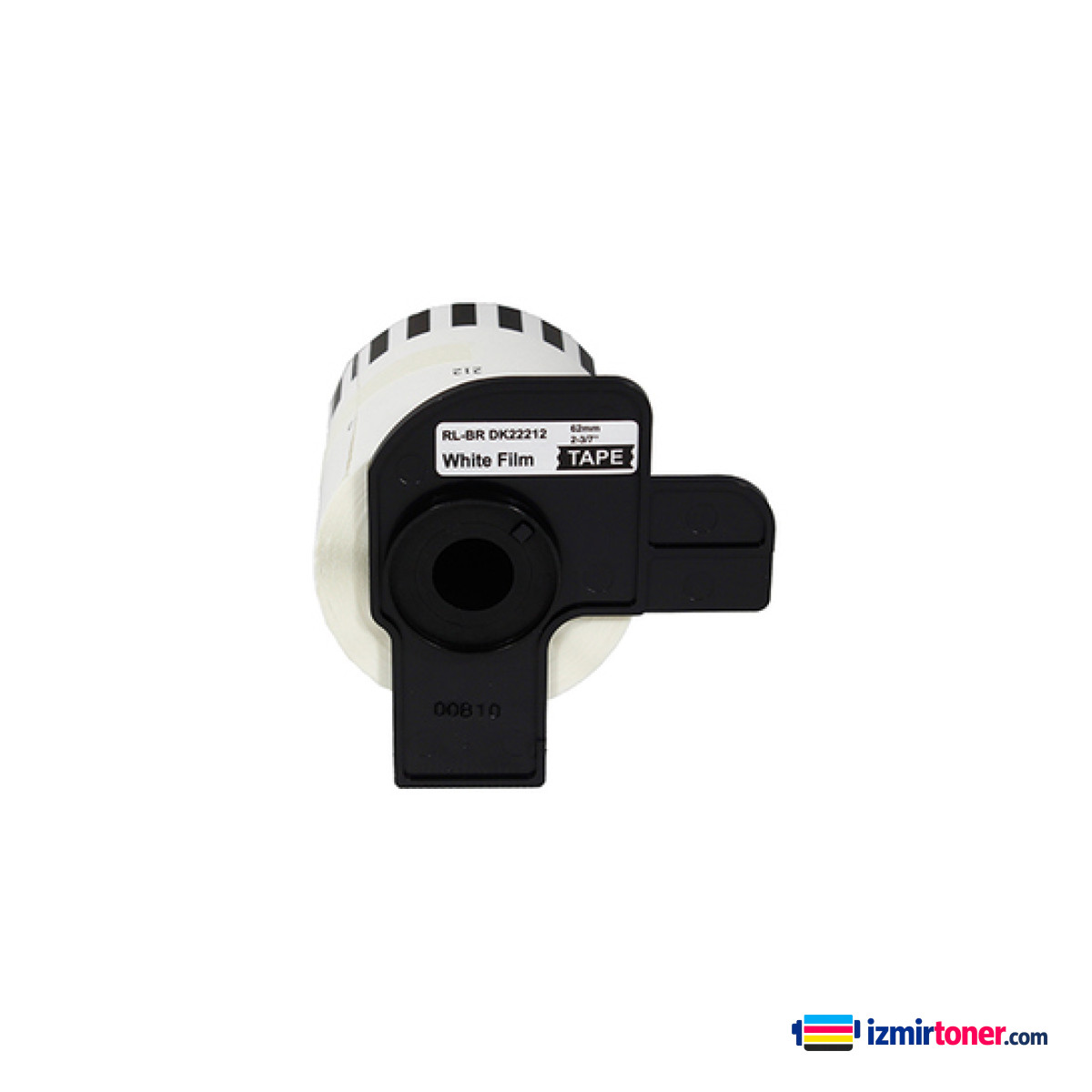 BROTHER P-Touch DK-22212 DAYANIKLI SÜREKLI FILM YÜZEYLI BEYAZ ETIKET (62mm x 15,24m)