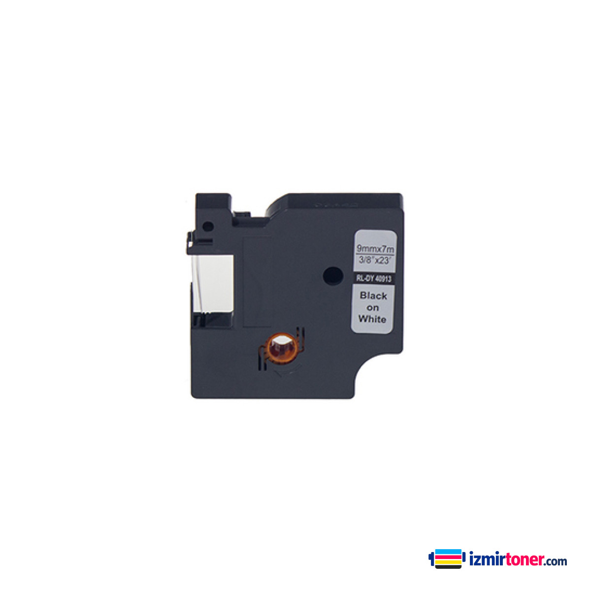 DYMO D1 40913 BEYAZ ETIKETE SIYAH (9mm x 7m)