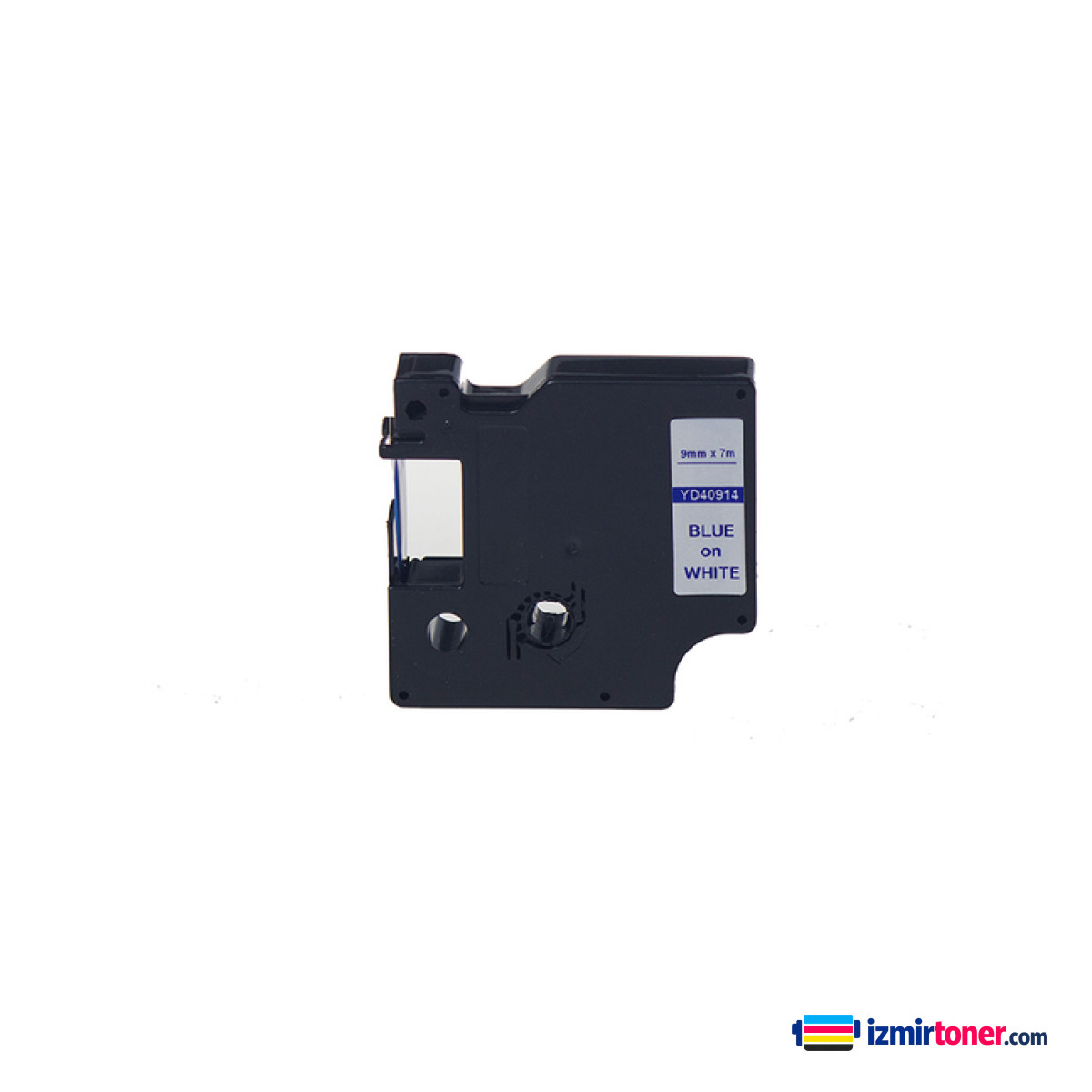 DYMO D1 40914 BEYAZ ETIKETE MAVI (9mm x 7m)
