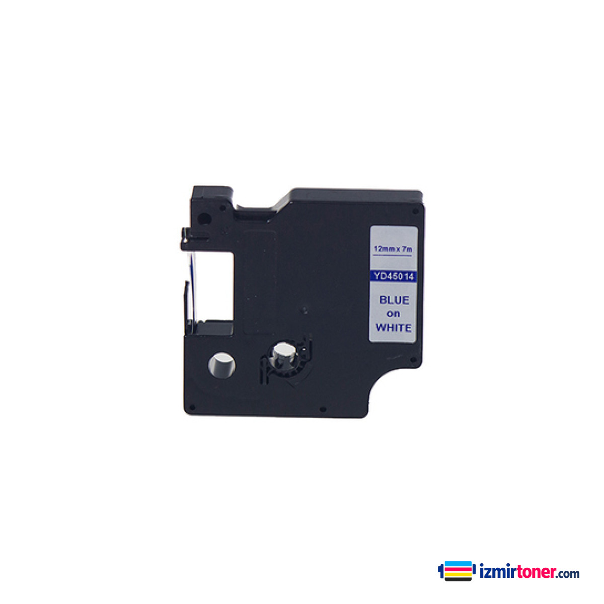 DYMO D1 45014 BEYAZ ETIKETE MAVI (12mm x 7m)