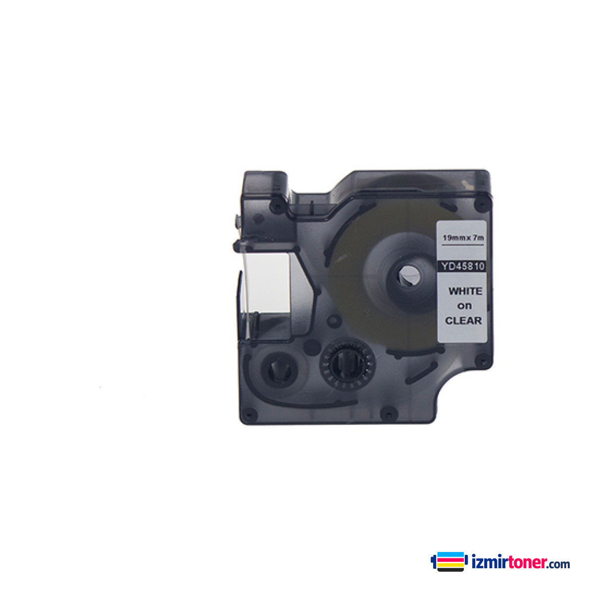 DYMO D1 45810 SEFFAF ETIKETE BEYAZ (19mm x 7m) görsel 1