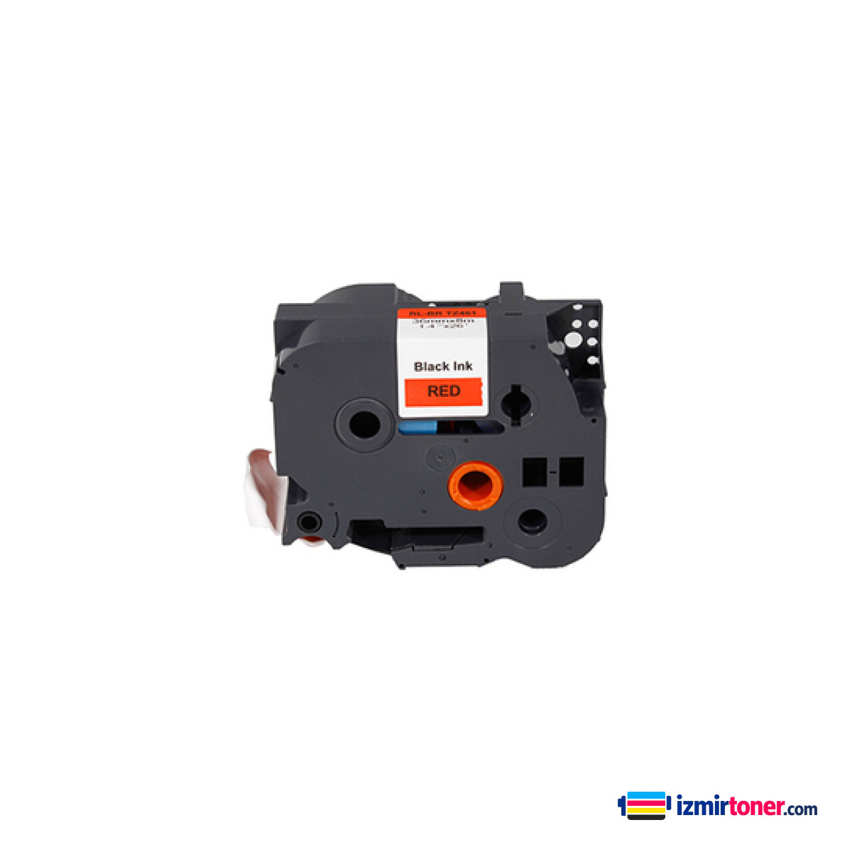 BROTHER P-Touch TZE-461 KIRMIZI ETIKETE SIYAH (36mm x 8m)