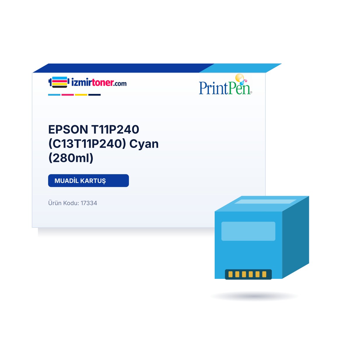 EPSON T11P240 (C13T11P240) Cyan (280ml)