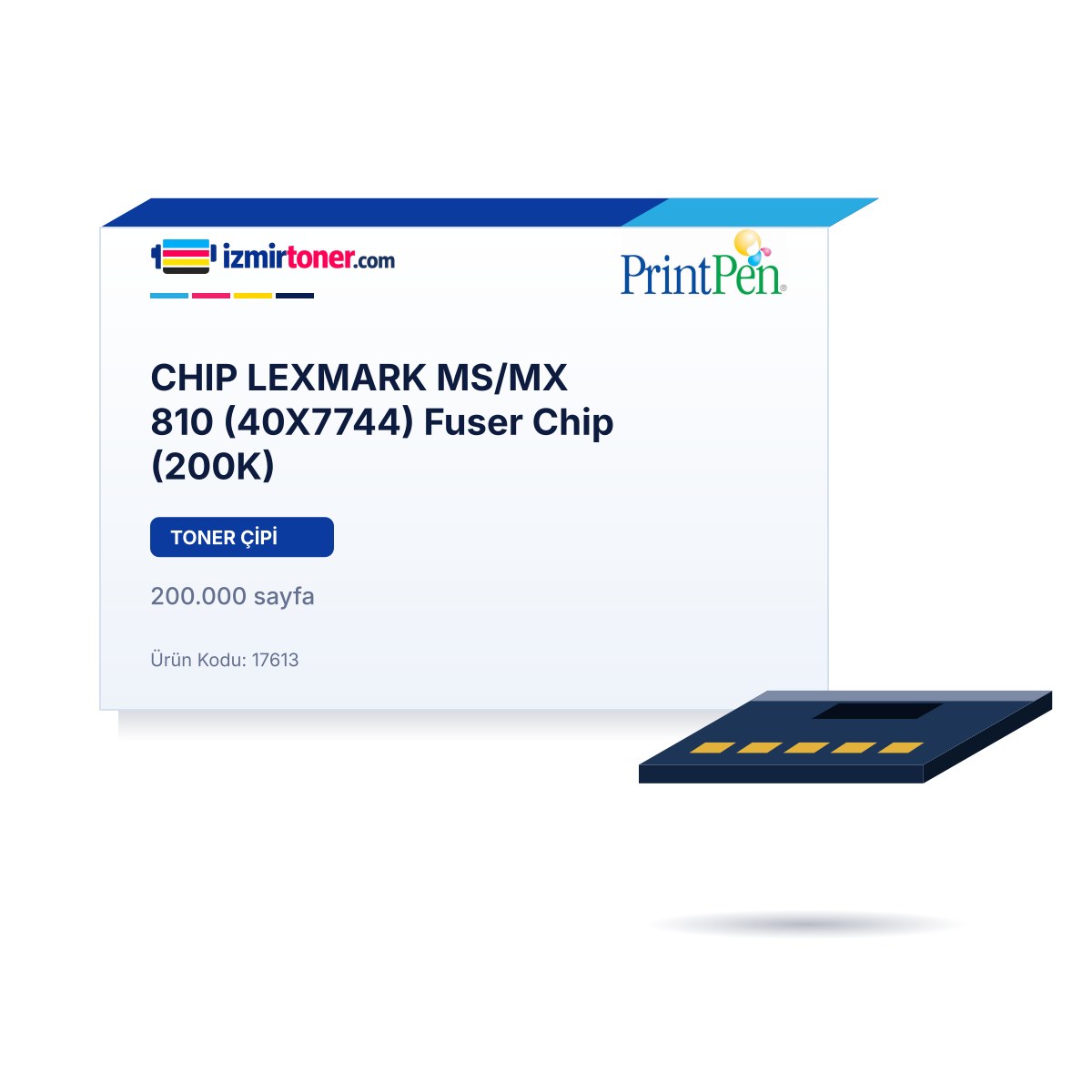 CHIP LEXMARK MS/MX 810 (40X7744) Fuser Chip (200.000 Sayfa)