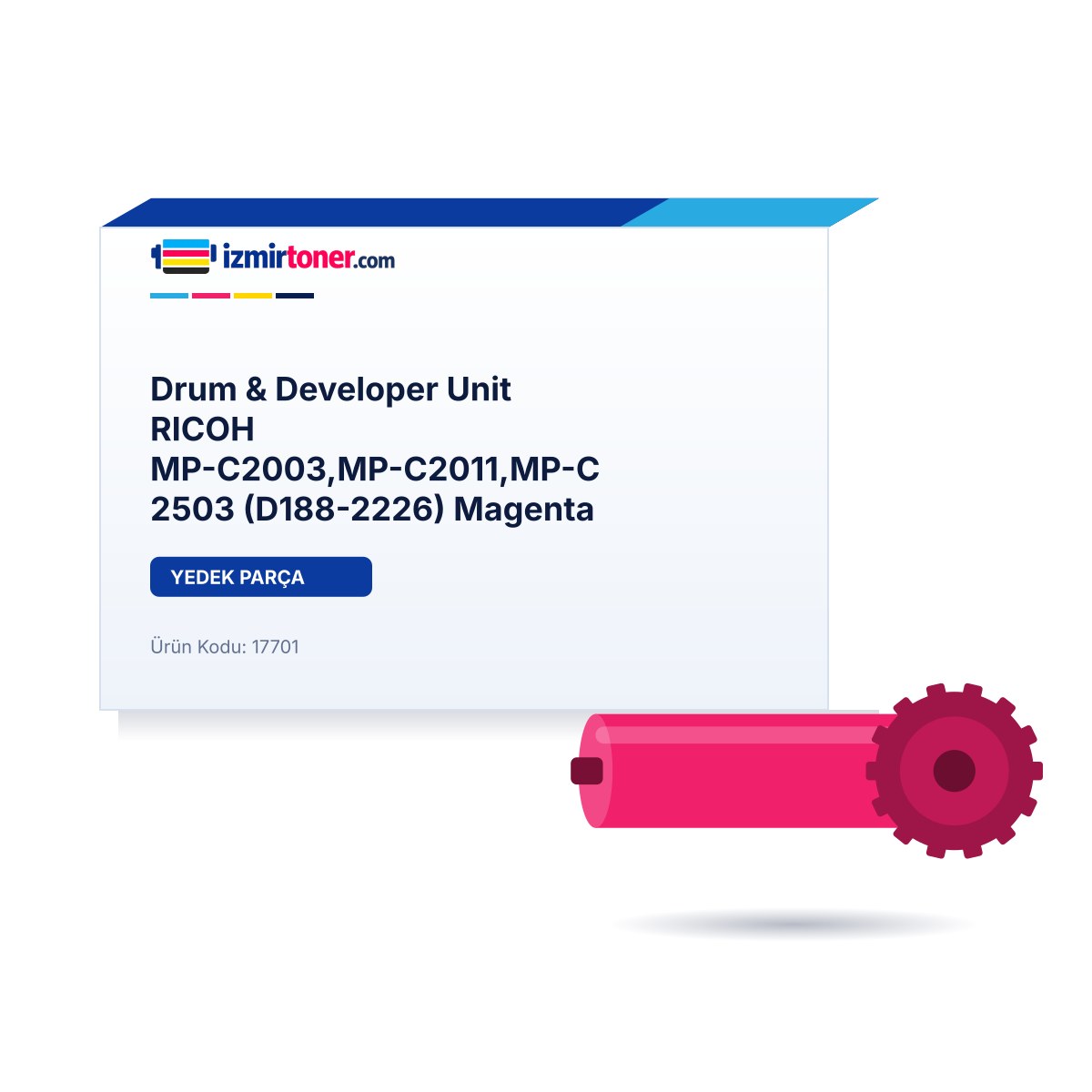 Drum & Developer Unit RICOH MP-C2003,MP-C2011,MP-C2503 (D188-2226) Magenta