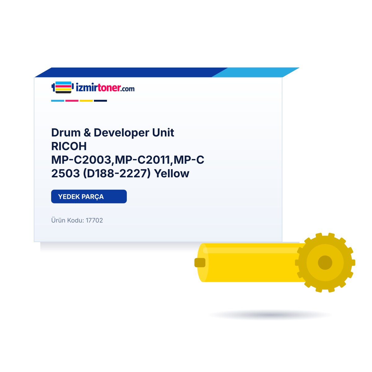 Drum & Developer Unit RICOH MP-C2003,MP-C2011,MP-C2503 (D188-2227) Yellow