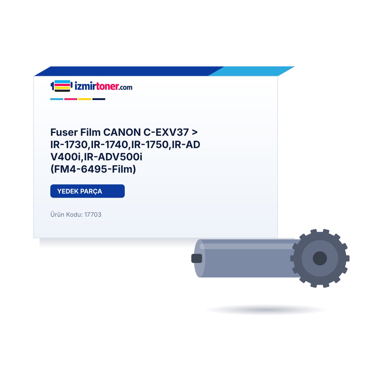Fuser Film CANON C-EXV37 > IR-1730,IR-1740,IR-1750,IR-ADV400i,IR-ADV500i (FM4-6495-Film)