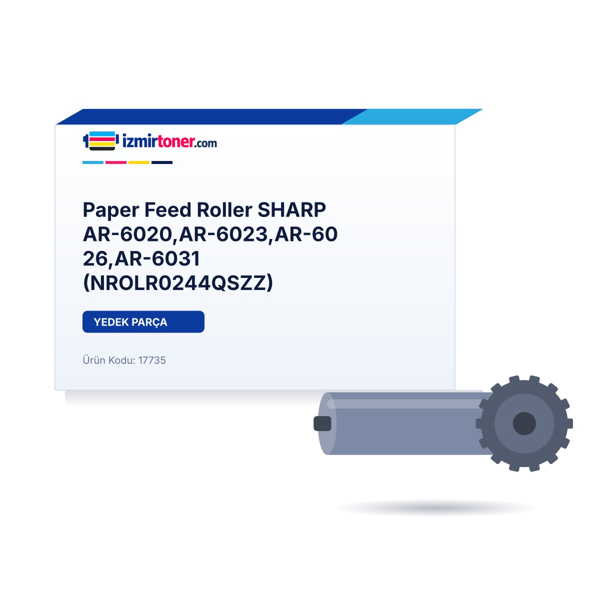 Paper Feed Roller SHARP AR-6020,AR-6023,AR-6026,AR-6031 (NROLR0244QSZZ)