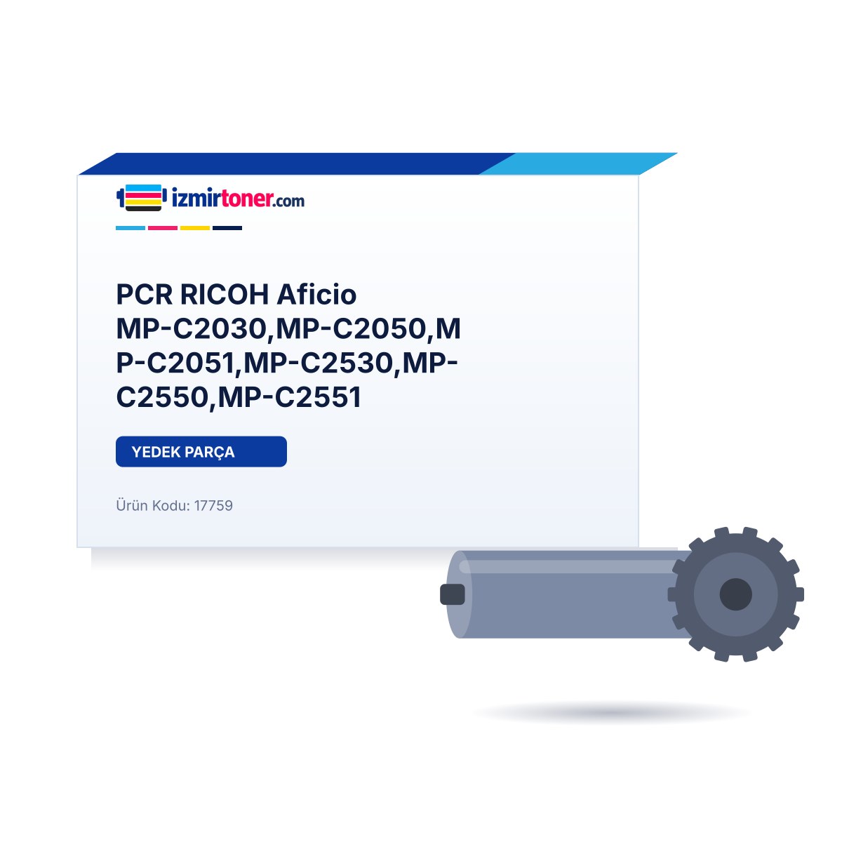 PCR RICOH Aficio MP-C2030,MP-C2050,MP-C2051,MP-C2530,MP-C2550,MP-C2551