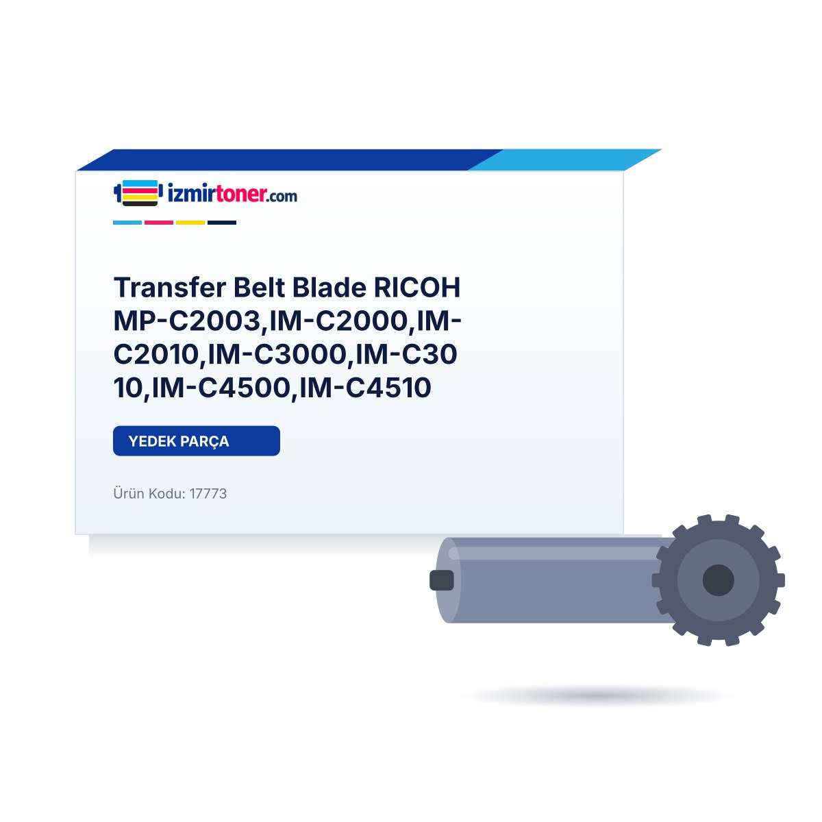 Transfer Belt Blade RICOH MP-C2003,IM-C2000,IM-C2010,IM-C3000,IM-C3010,IM-C4500,IM-C4510