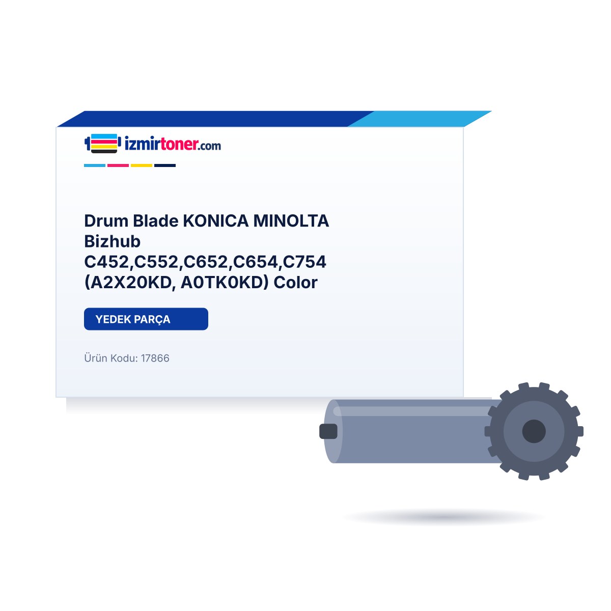 Drum Blade KONICA MINOLTA Bizhub C452,C552,C652,C654,C754 (A2X20KD, A0TK0KD) Color